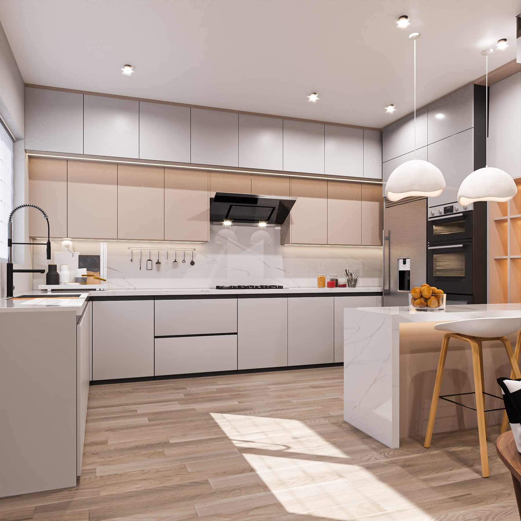Fitted Designer Kitchen