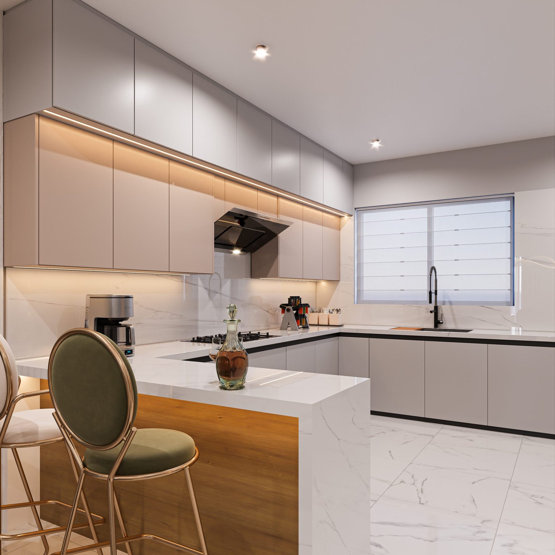 Ground Floor — Fitted Kitchen